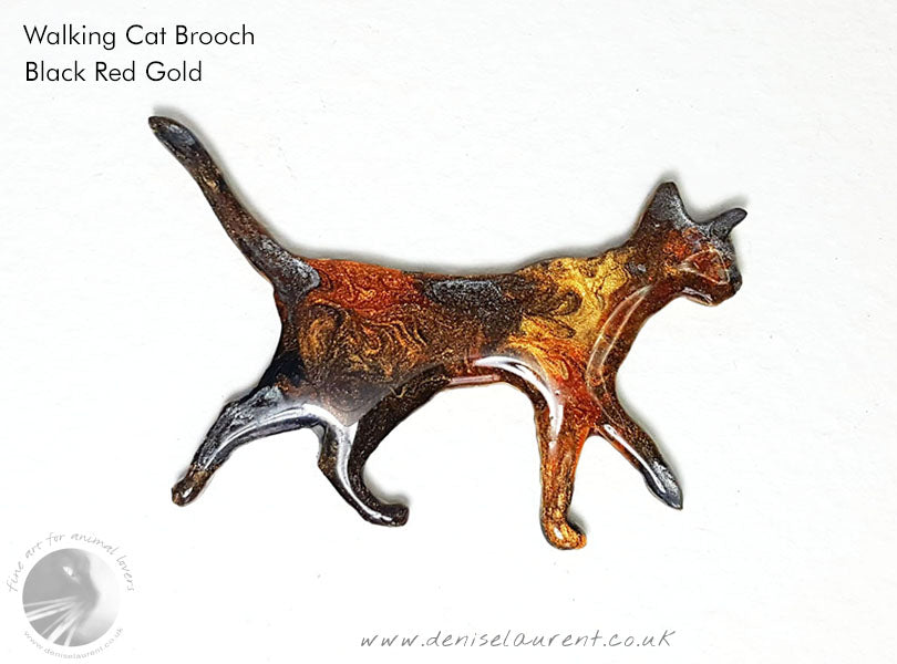 Commission A Cat Brooch