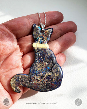 Cat necklace No 1 2-In-1 Reversible