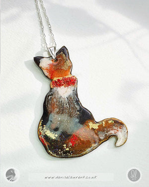 Cat necklace No 1 2-In-1 Reversible