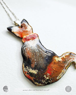 Cat necklace No 1 2-In-1 Reversible