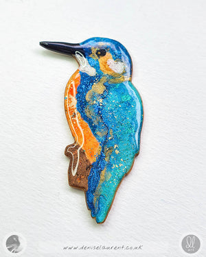 Kingfisher Brooch No 8