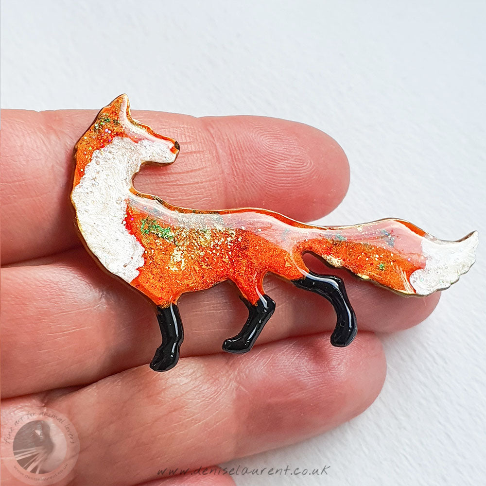 Fox Brooch