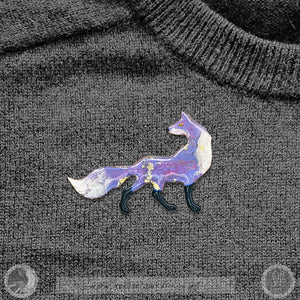 Look Back Fox Brooch No 15