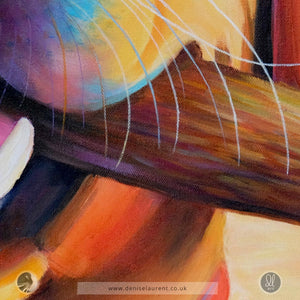 Portrait Of Roo Framed