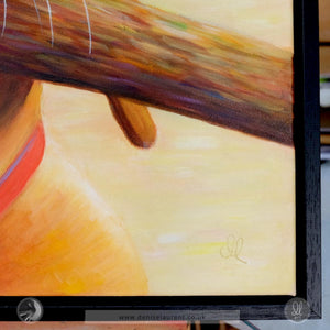 Portrait Of Roo Framed