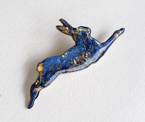 Running Hare Brooch No 19