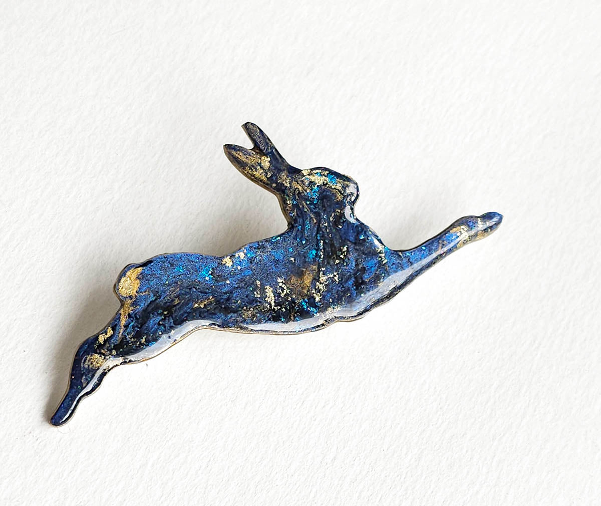 Running Hare Brooch No 19