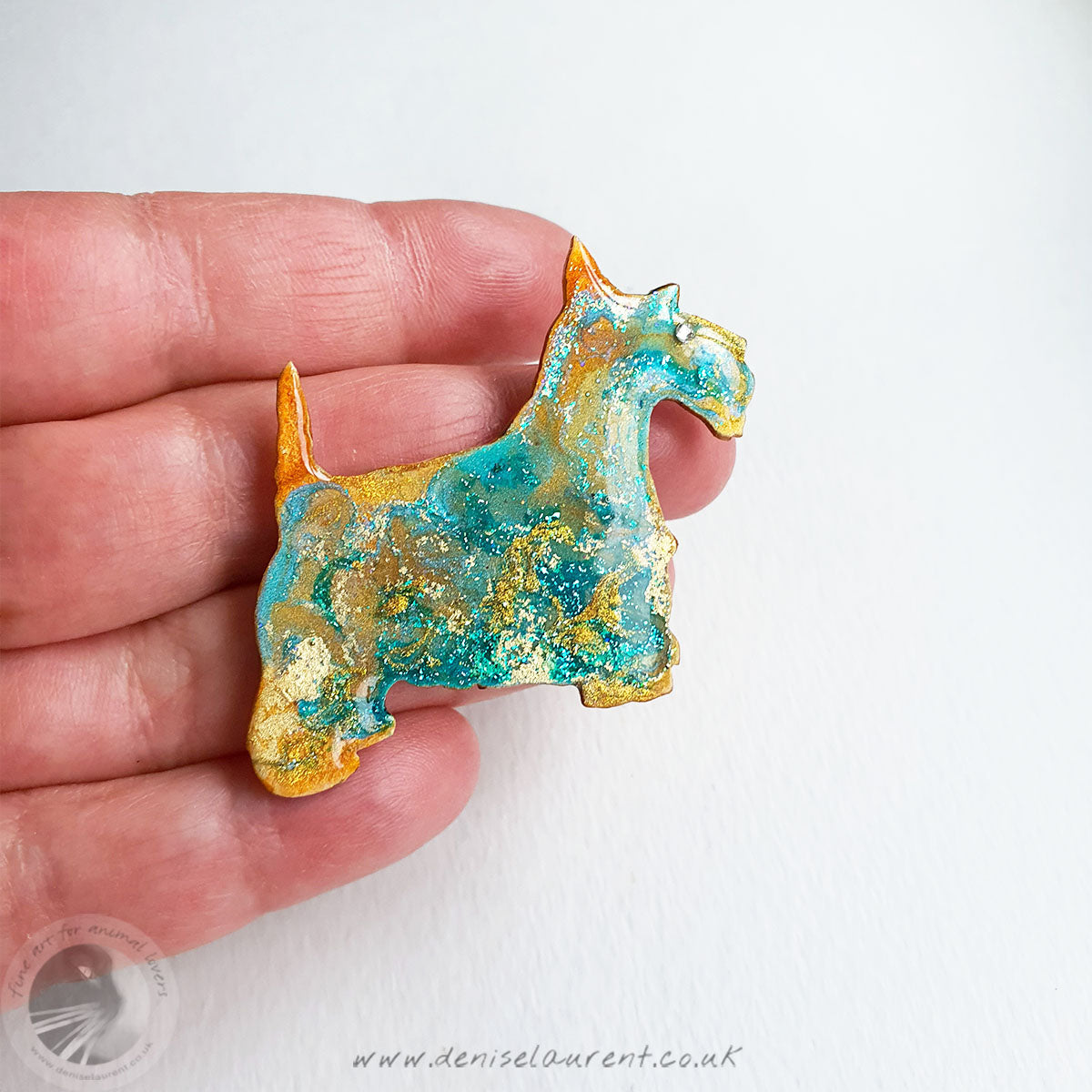 Scottie Dog Brooch No 11