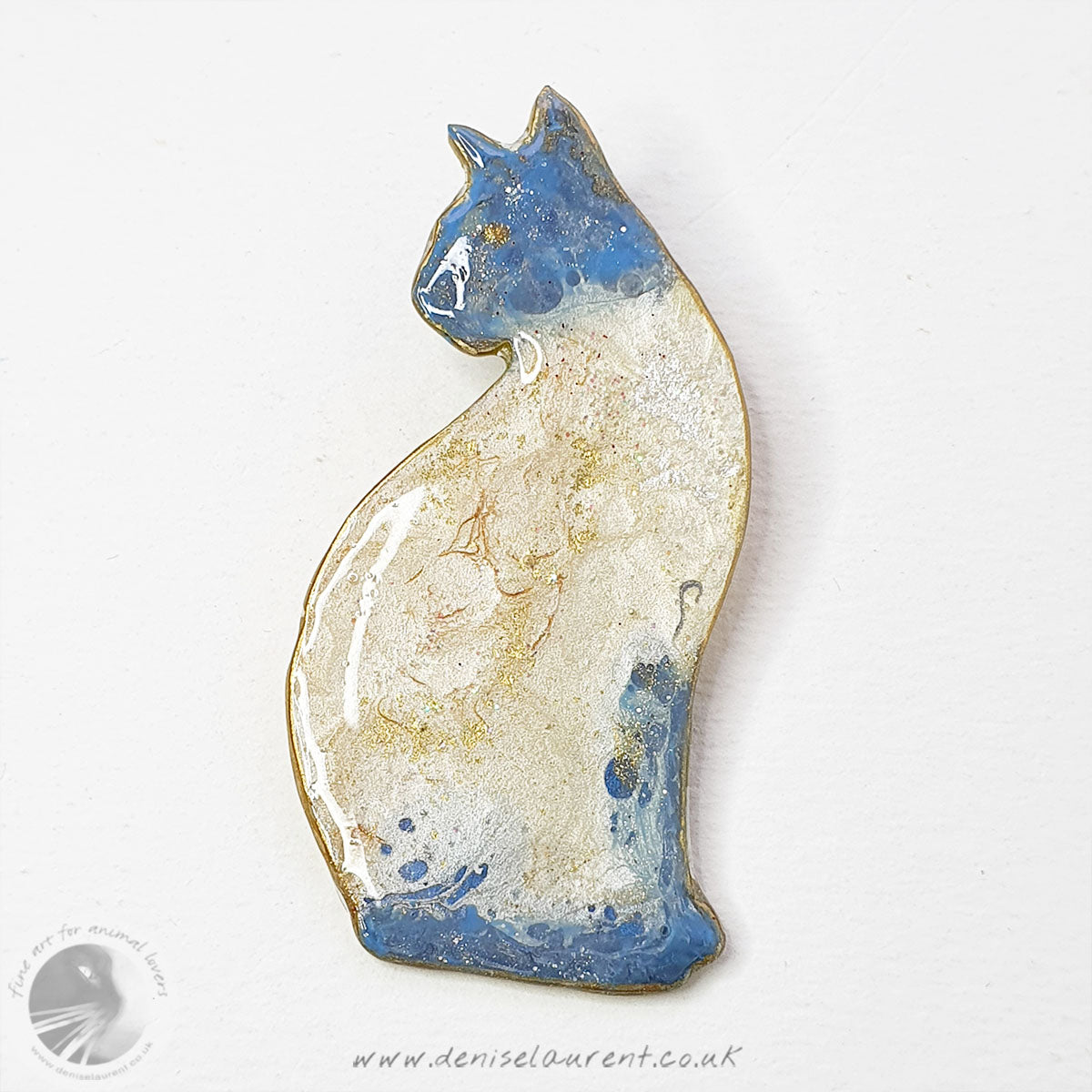 Sheba Siamese Cat Brooch No 13