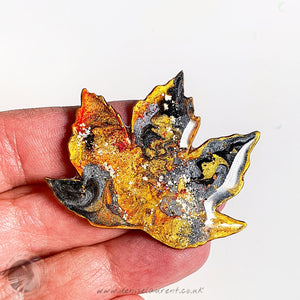 Sycamore Leaf Brooch No 8