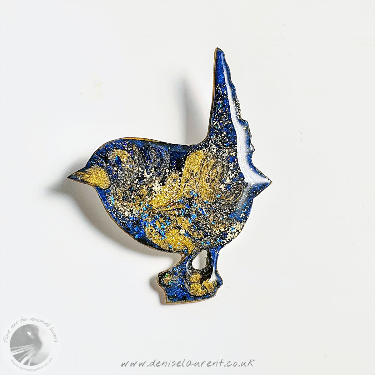 Wren Bird Brooch No 9