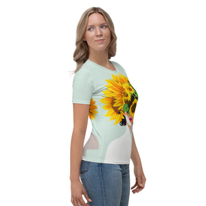 Sunflowers Women's Crew neck T-shirt