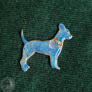 Chihuahua Dog Brooch