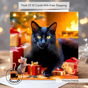 Pack Of 10 Christmas Cards