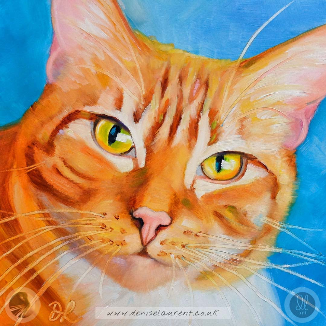 Ginger - Cat Fine Art Print