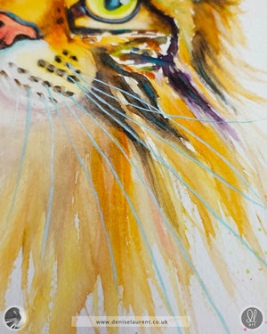 Golden tabby - Tabby Cat Watercolour