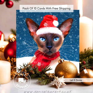 Pack Of 10 Christmas Cards