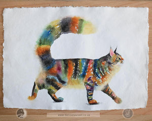 Miss Stripes Takes A Stroll