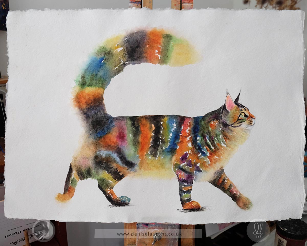 Miss Stripes Takes A Stroll