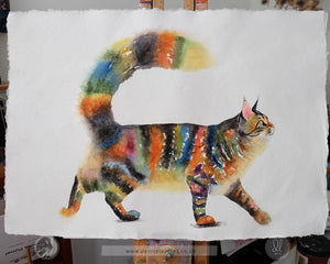 Miss Stripes Takes A Stroll