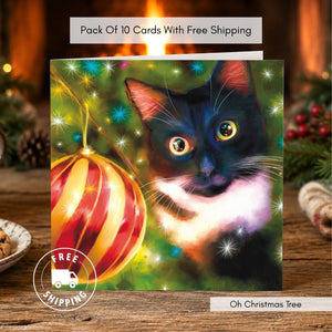 Pack Of 10 Christmas Cards