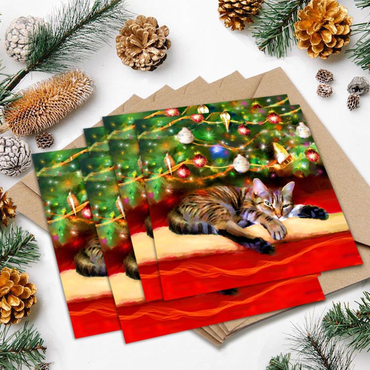 Pack Of 10 Christmas Cards