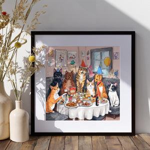 Party Animals - Art Print