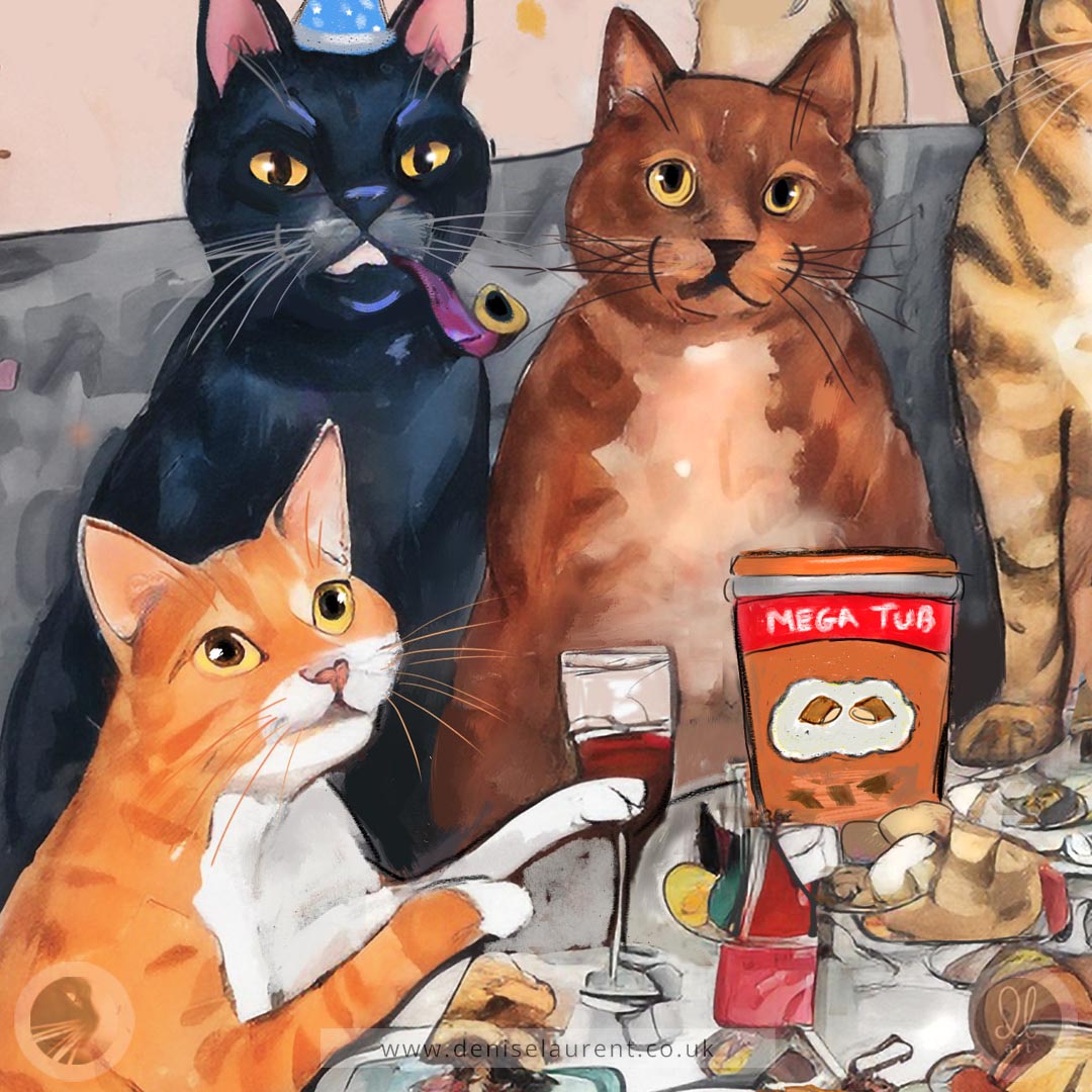 Party Animals - Art Print