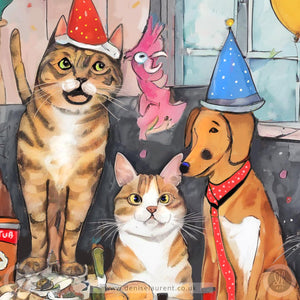 Party Animals - Art Print