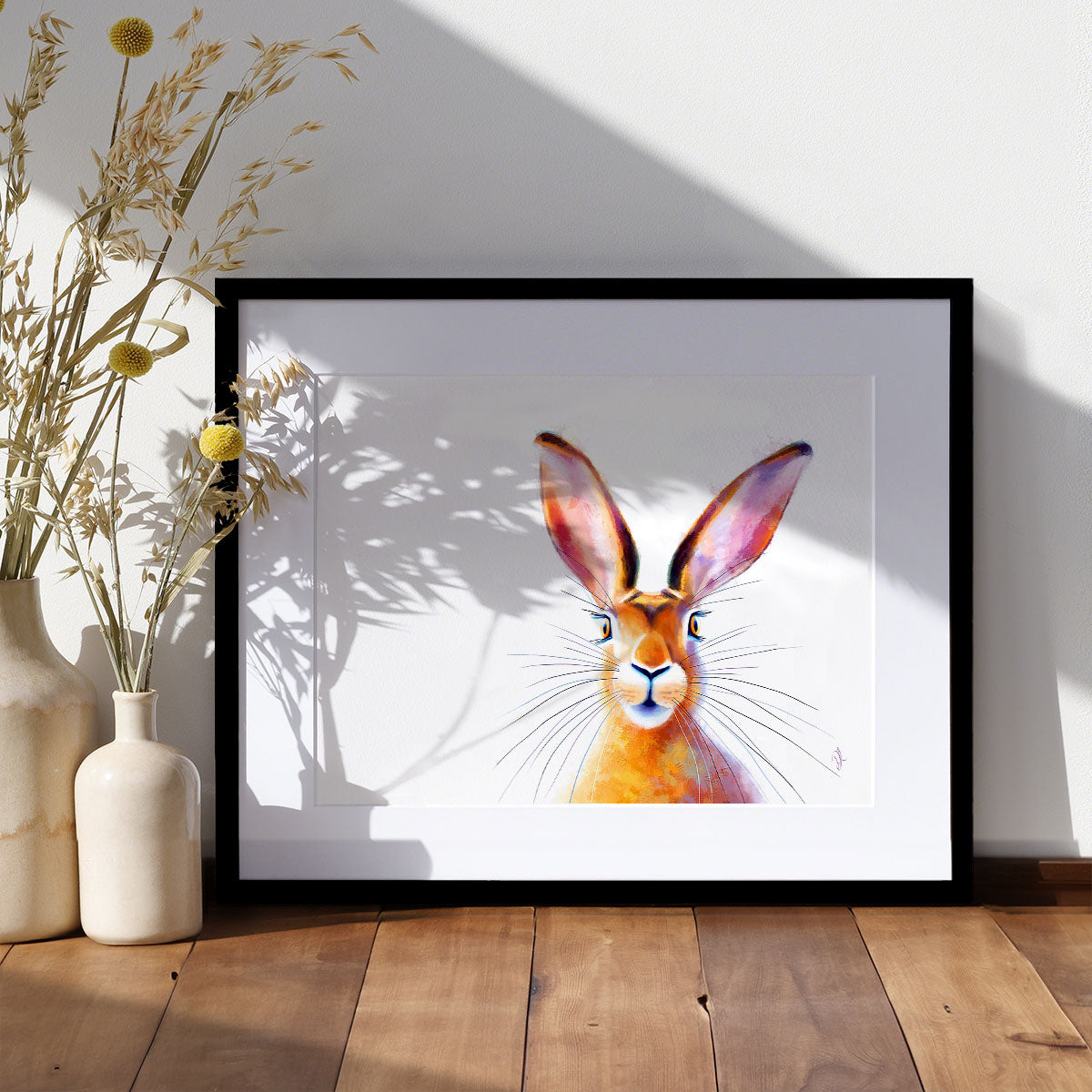 Peek A Boo! - Hare Art Print