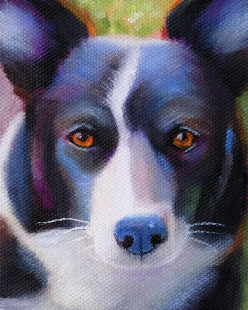 Portrait Of Sparky - Commission