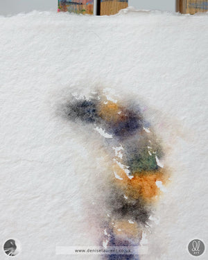 Big Stretch - Tabby Cat Watercolour