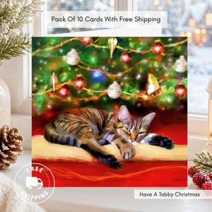 Pack Of 10 Christmas Cards