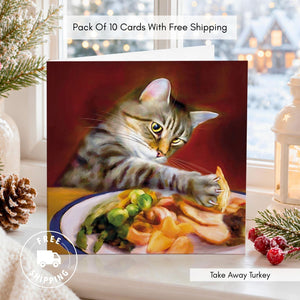 Pack Of 10 Christmas Cards