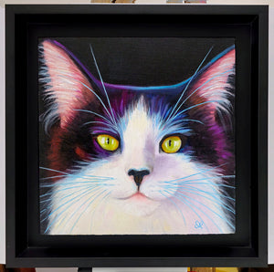 Toots - 8x8" Cat Painting