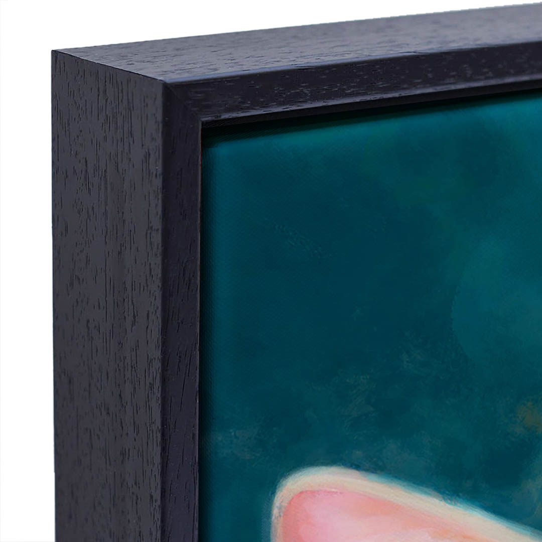 What's Up - Bengal Cat Framed Canvas Print