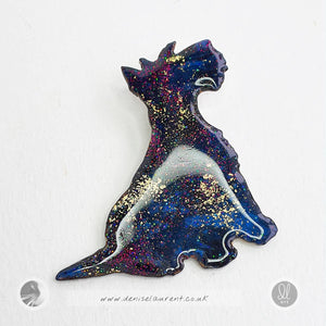 Whisky - Scottie Dog Brooch No 8
