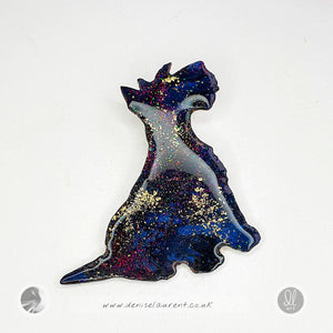 Whisky - Scottie Dog Brooch No 8