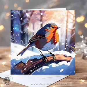 Robin Christmas Card