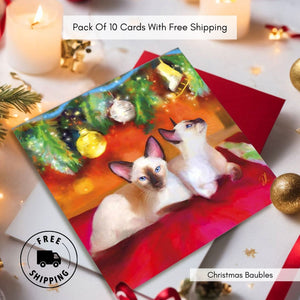 Pack Of 10 Christmas Cards