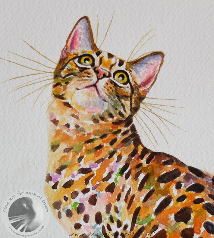 Bella - 18"x14" Watercolour Painting