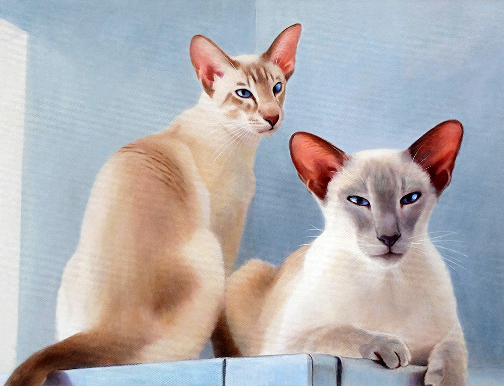 Portrait Of Cyber and Chaucer