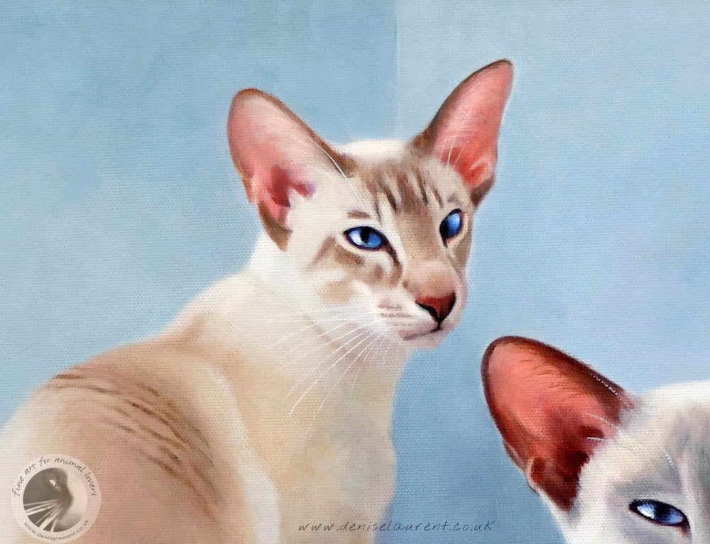 Portrait Of Cyber and Chaucer