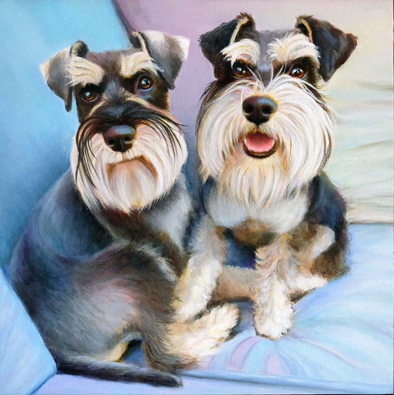 Portrait Of Anya And Willow