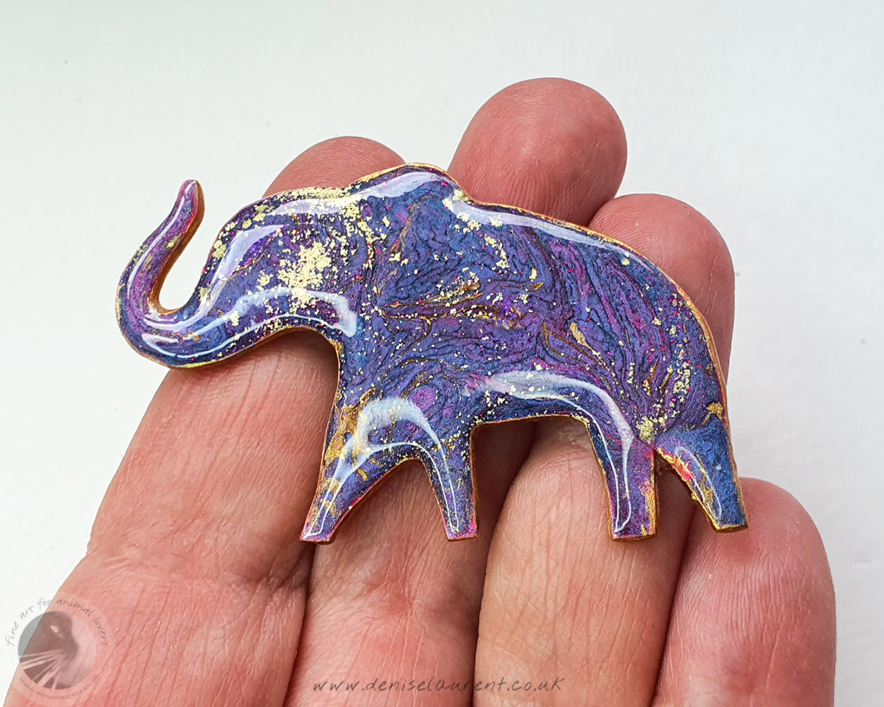 Elephant Brooch
