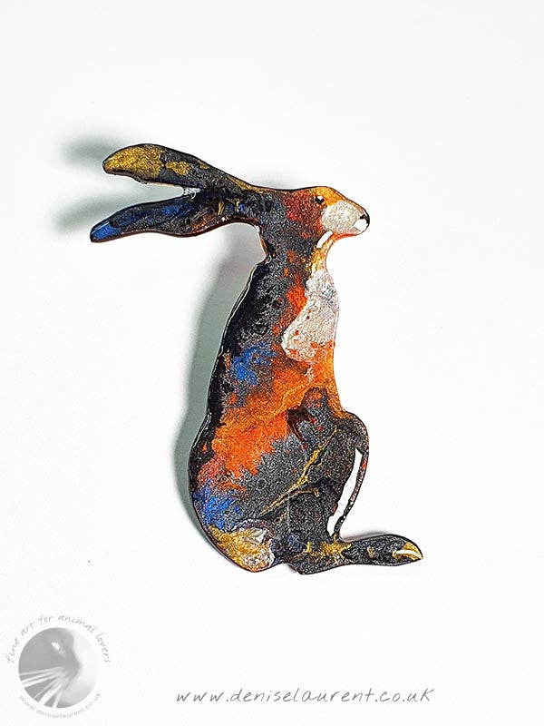 Hare Brooch