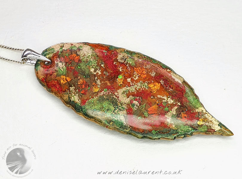 Hornbeam Leaf Pendant