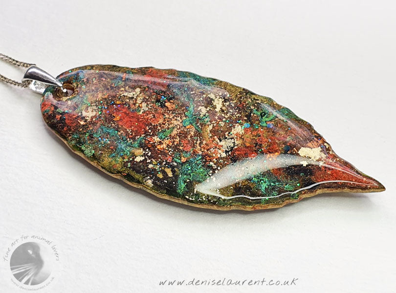 Hornbeam Leaf Pendant