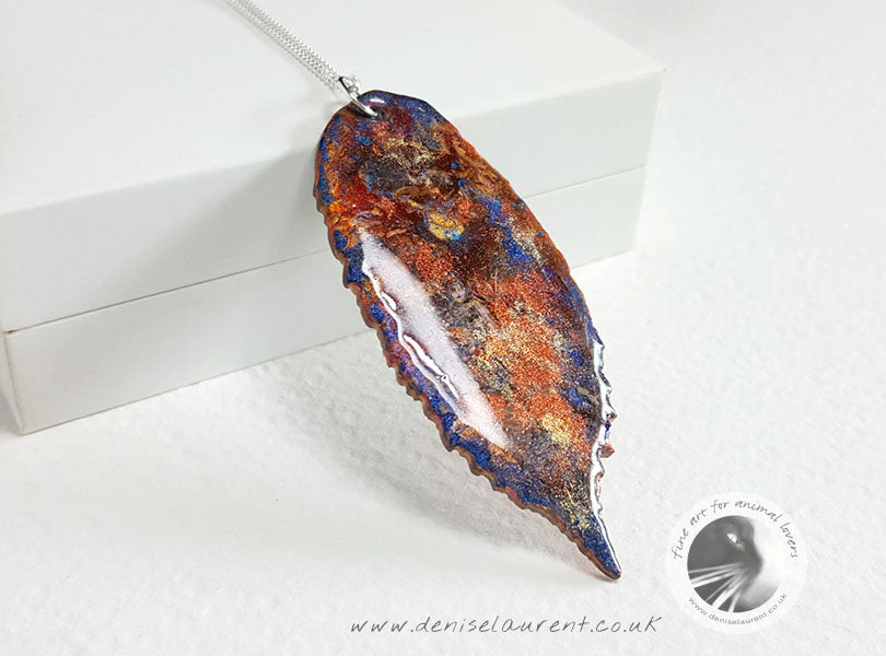 Hornbeam Leaf Pendant