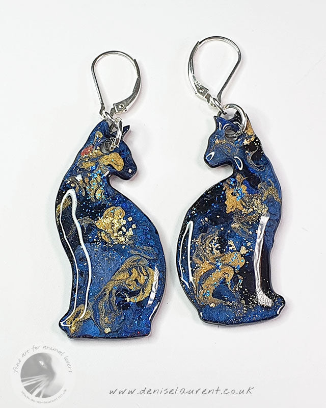 Kiko Reversible Cat Earrings